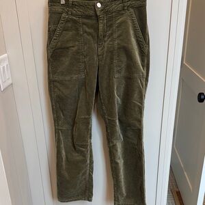 Pilcro women’s  Olive Corduroy Pants